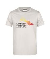 T-Shirt White Variante 1 Landesturnfest 2026 Unisex M Nein
