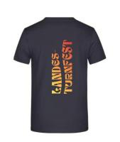 T-Shirt Navy Variante 2 Landesturnfest 2026 Unisex S Ja