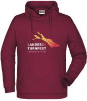 Hoody Wine Variante 1 Landesturnfest 2026 Unisex L Ja