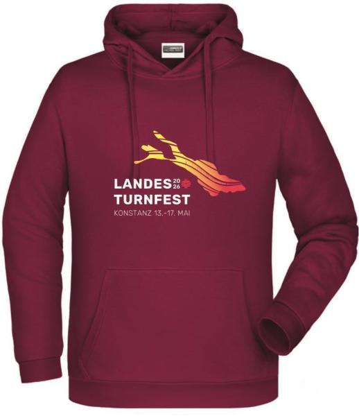 Hoody Wine Variante 1 Landesturnfest 2026 Unisex M Nein