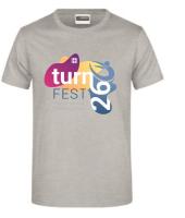 T-Shirt Grau Landesturnfest Worms Unisex XXL Nein