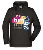 Hoodie Schwarz Landesturnfest Worms