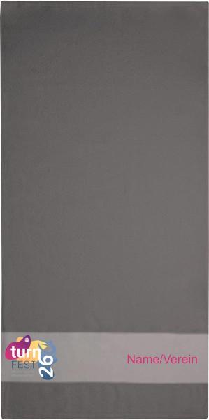 Handtuch Grau Landesturnfest Worms