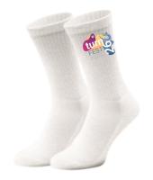 Socken Weiß Landesturnfest Worms