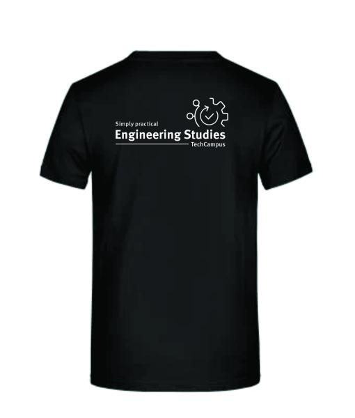 T-Shirt Hochschule HN schwarz L Engineering Studies