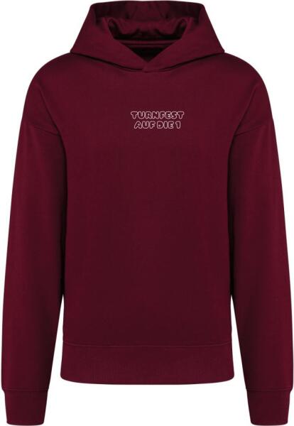 Hoodie o. Schn&uuml;re Variation Herz Bayerisches Turnfest