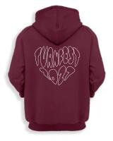 Hoodie o. Schn&uuml;re Variation Herz Bayerisches Turnfest