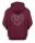 Hoodie o. Schn&uuml;re Variation Herz Bayerisches Turnfest