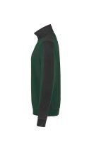 HAKRO Zip-Sweatshirt Contrast MIKRALINAR® Unisex